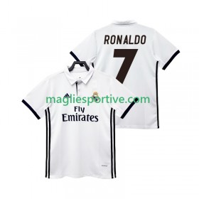Completo Calcio Real Madrid CRISTIANO RONALDO 7 2017 Retro Divisa Prima 2018
